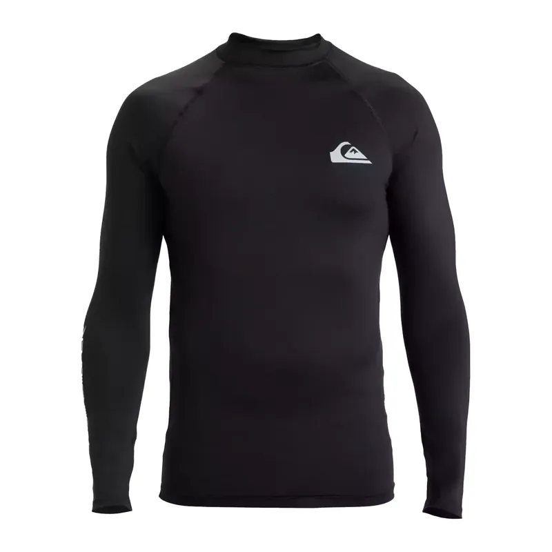 T-shirt UV quiksilver Everyday surf LS Black Zertifiziert