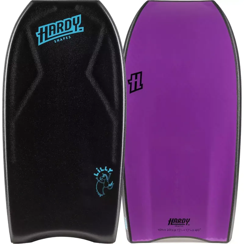 Rabatt Bodyboard Hardy Shapes Lilly Quad 3.0 K15 PP Black/Purple