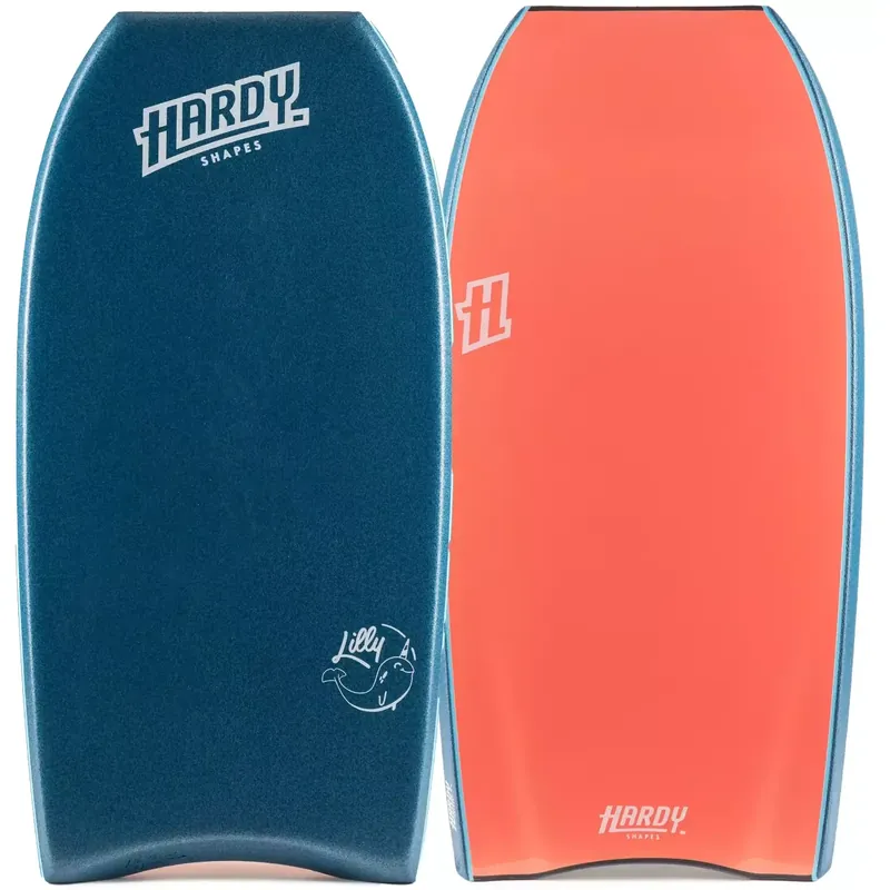 Bodyboard Hardy Shapes Lilly Charger PE Sea Green/Coral Begrenztes Angebot