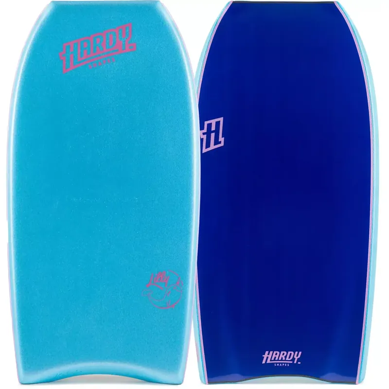 Top-Angebot Bodyboard Hardy Shapes Lilly Charger PE Aqua Blue/Dark Blue