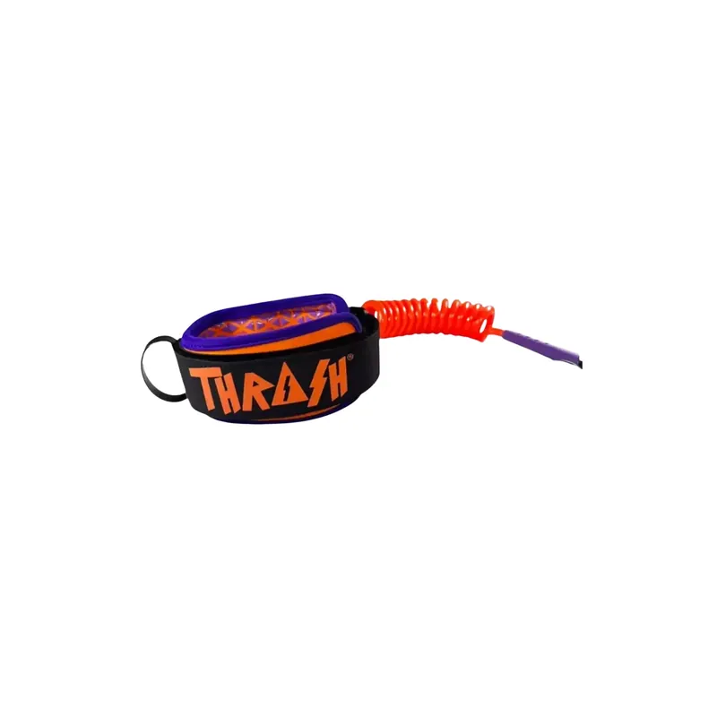 Leash für bodyboard Thrash 9mm Ultra Series Orange/Purple Neue Ware