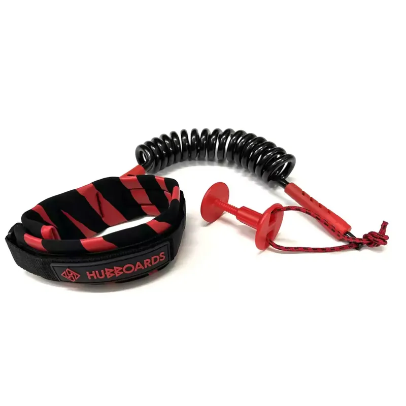Leash für bodyboard Hubboards bizeps XL Black/Red Billig