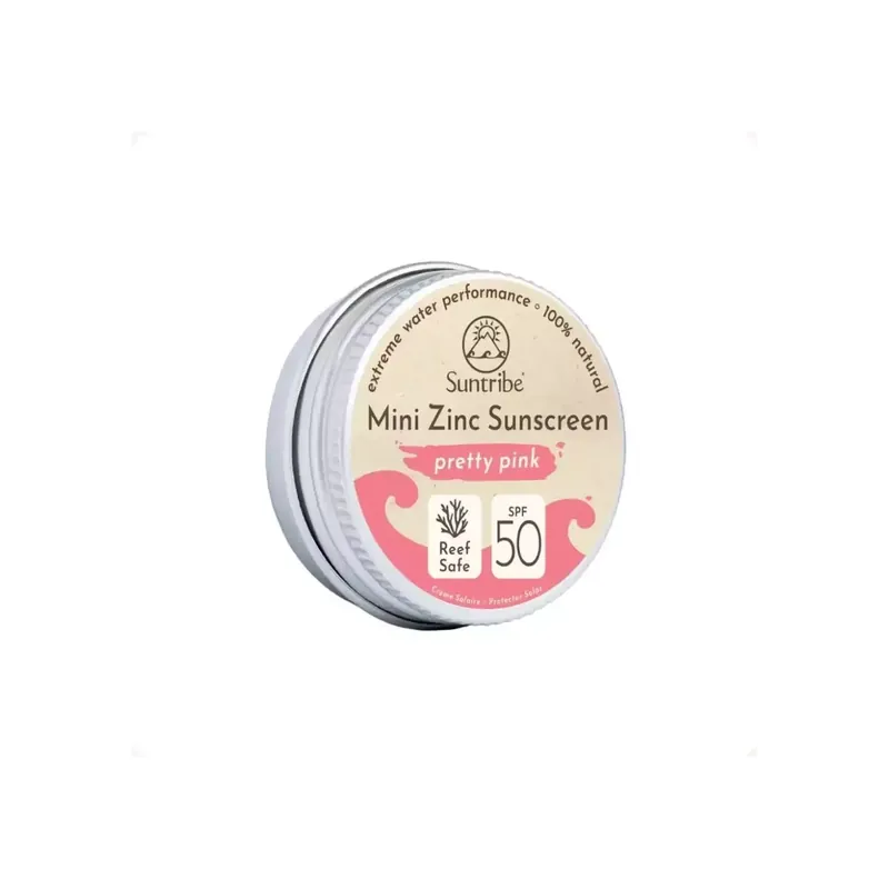 Suntribe Mini Zinc Sport Sonnencreme SPF50 Pretty Pink Abverkauf