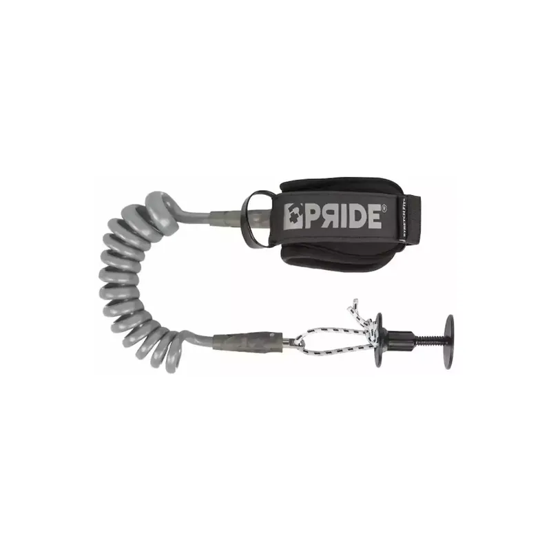 Leash für Bodyboard Pride Stretchfit biceps Silver 8mm Finale Aktion