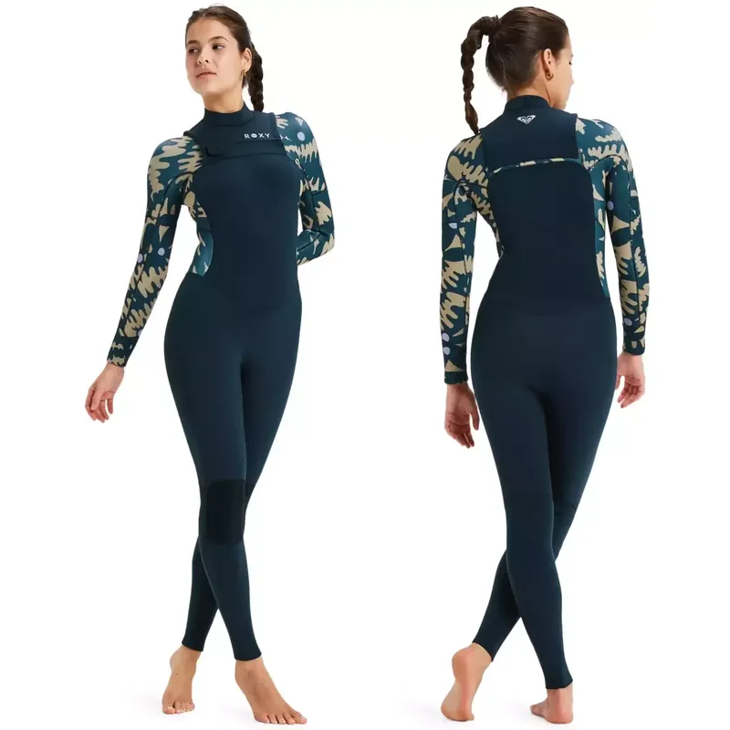 Super-Preis Roxy Swell Natural 4/3mm FZ Black Floral