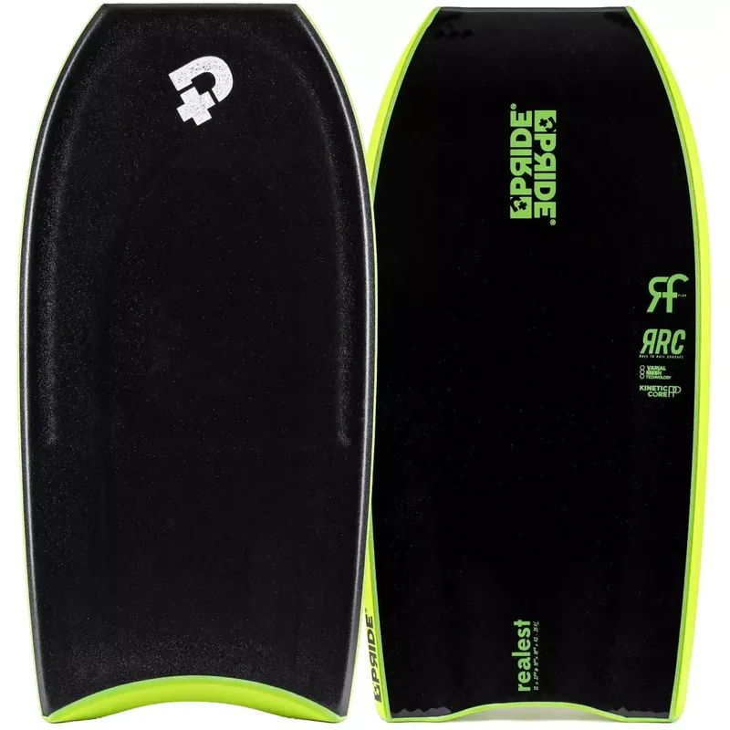 Bodyboard Pride Realest PP Radial Varial RRC Black/Black Neue Ware