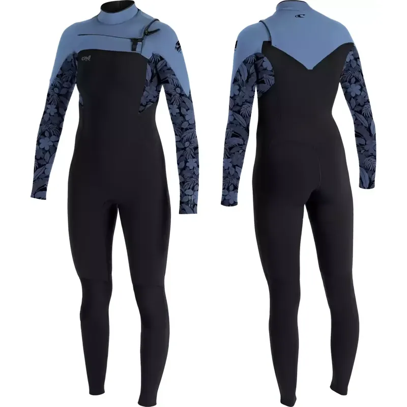 Nur Für Kurze Zeit Neopren ONeill Womens Epic 4/3mm CZ Black/Stormy Palm/Fadenim