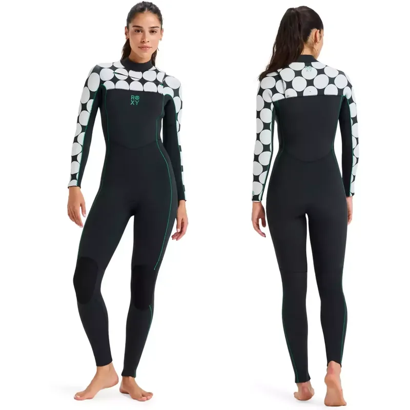Preiswert Roxy neopren Rise Natural 3/2mm FZ Salt Crystal