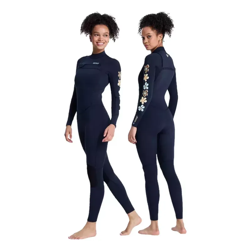 Roxy neopren Swell Natural 3/2mm FZ Flower Markenprodukt