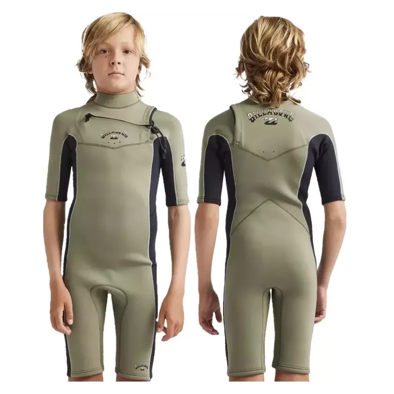 Geprüft Shorty VonBillabong Absolute 2/2mm CZ Junior Military
