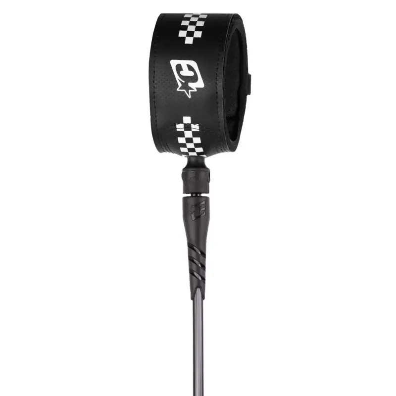 Bestseller Leash surf-Creatures SuperLite Pro Black White Chex