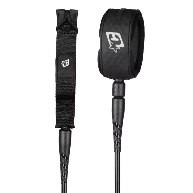 Leash surf-Creatures Reliance 2.0 Medium Duty Black Silver Sichere Zahlung