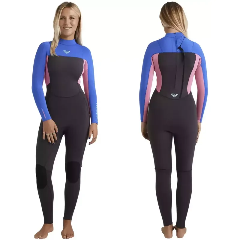 Roxy neopren Prologue + Women Flat lock 3/2mm Cobalt Solange Der Vorrat Reicht