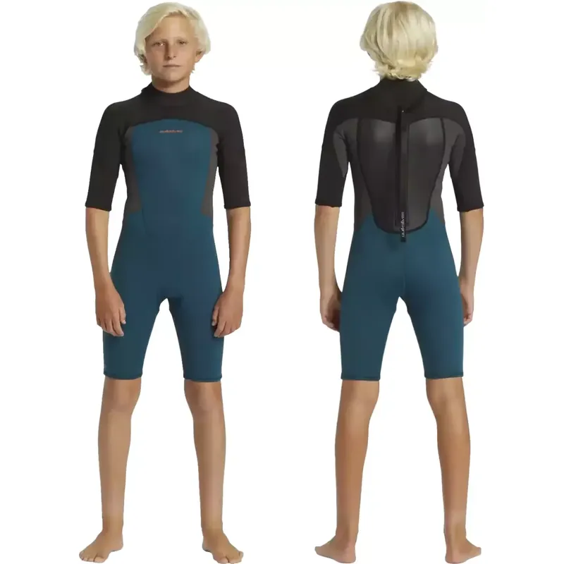 Expressversand Neopren quiksilver prologue+ 2mm Boy Midnight Turquoise