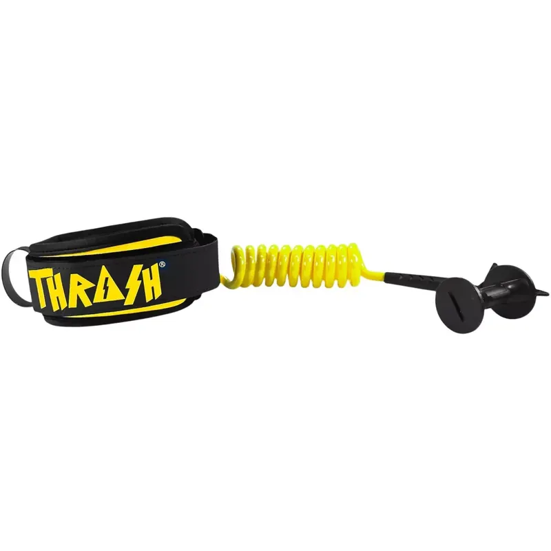 Ausverkauf Leash für bodyboard Thrash 9mm Ultra Series Yellow/Black