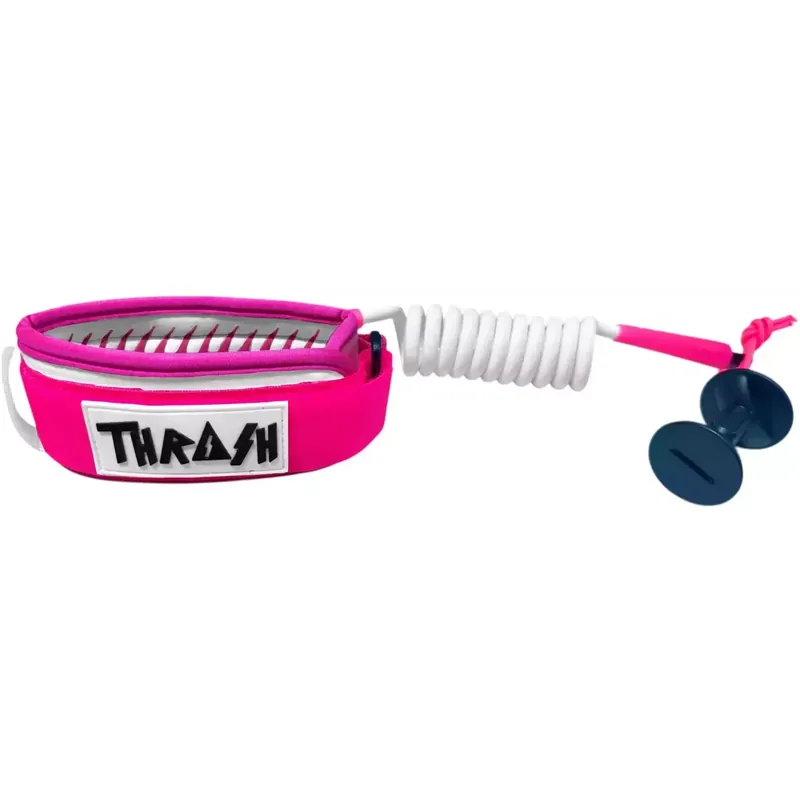 Sofort Bestellen Leash für bodyboard Thrash-Bizeps V-Grip 8mm White/Pink