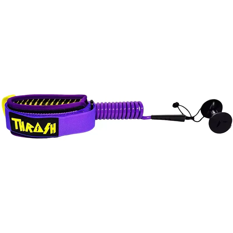 Direkt Vom Hersteller Leash für bodyboard Thrash-Bizeps V-Grip 8mm Purple