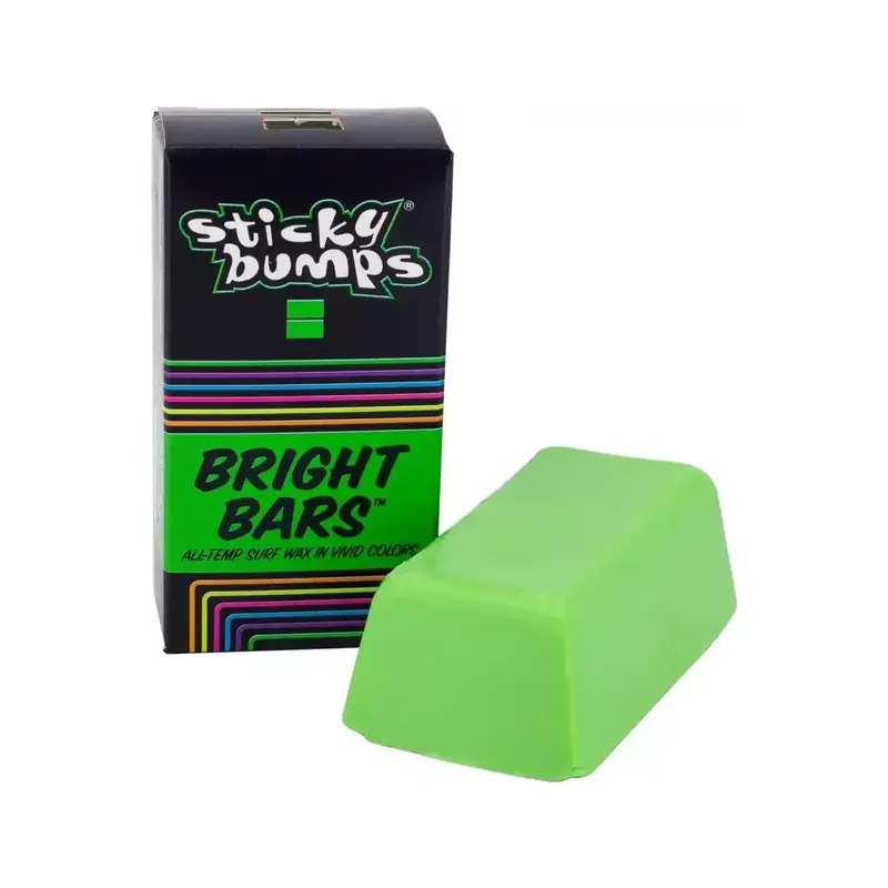 Paraffin Sticky Bumps Bright Bars All-Temp Green Super-Preis