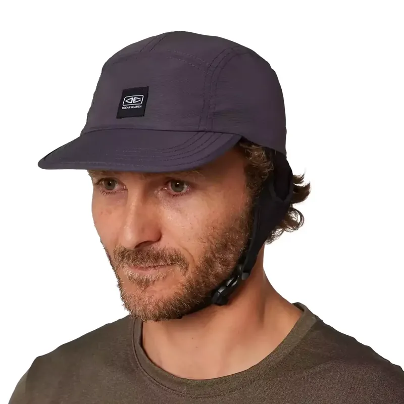 Mütze Ocean & Earth Indo 5 Panel Surf Cap Charcoal Top-Preis