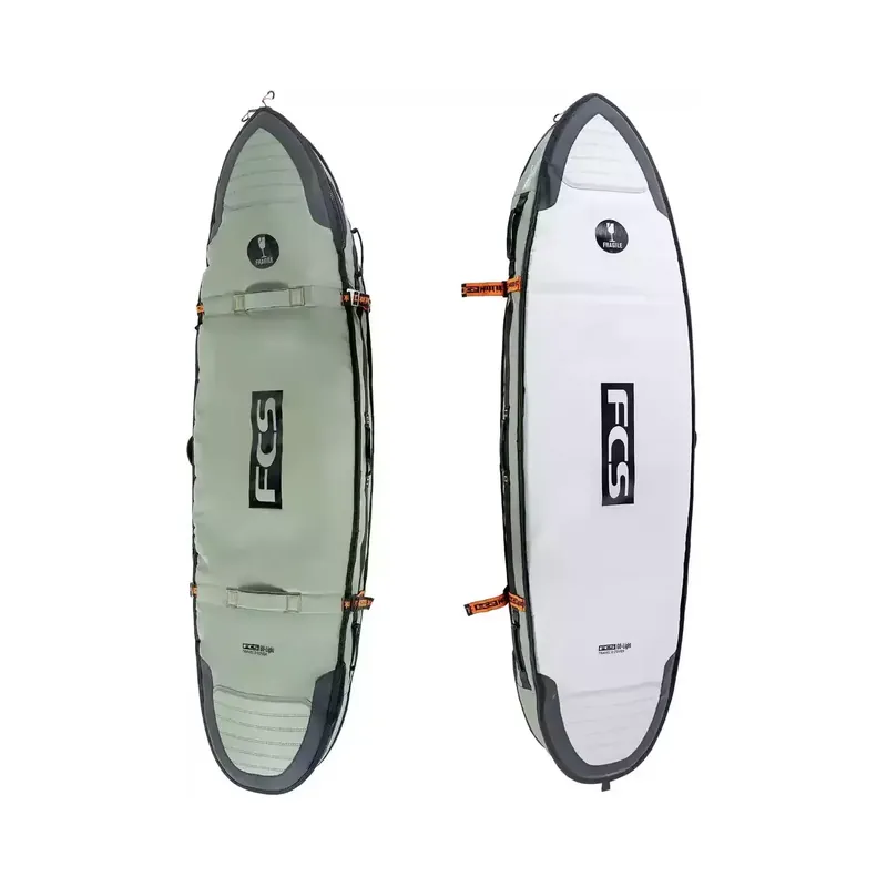 Markenprodukt boardbag FCS Travel 2 Shortboard/Fish Alpine