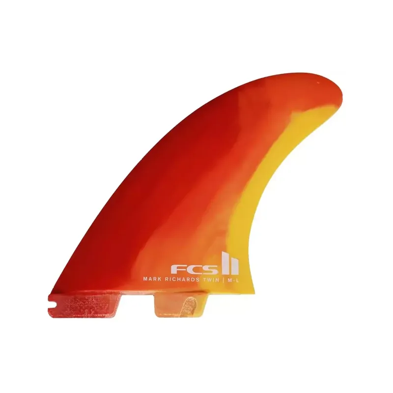 Sale Kiele twin fins FCSII Mark Richards PC + Stabilizer Sunset Swirl