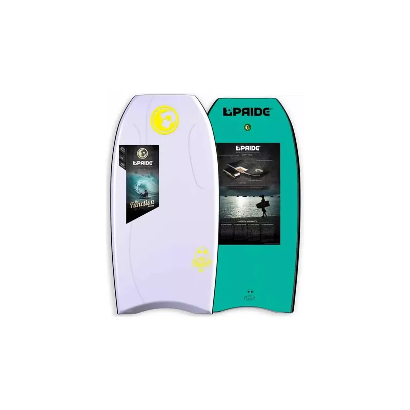 Markenware bodyboard Pride Phantom Contoured White