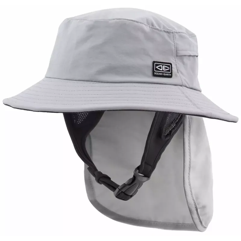 Hut Ocean & Earth Indo Surf hat Stiff Peak Grey Expressversand