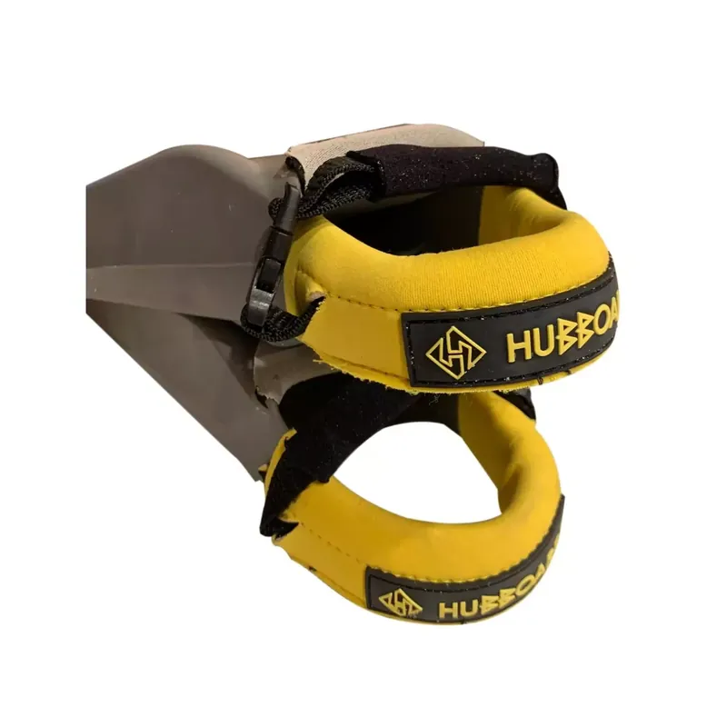 Rabatt Unterliegt flossen Hubboards Deluxe Fin Tethers Yellow