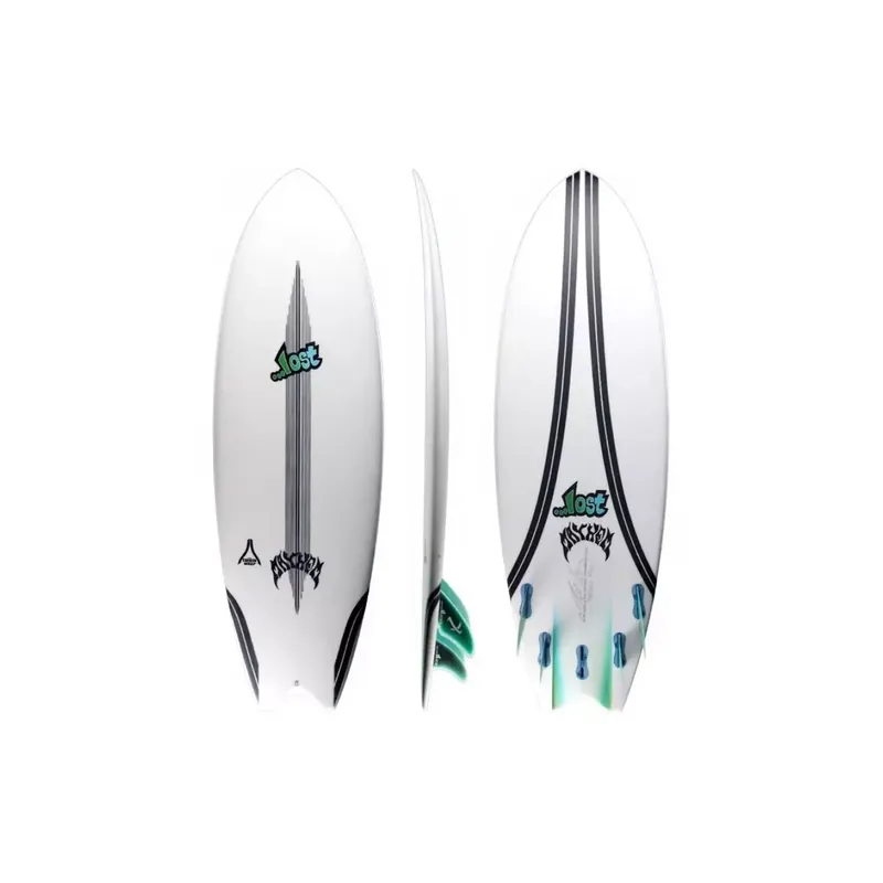 Markenprodukt Tabla de surf Lost Puddle Fish Carbon Wrap