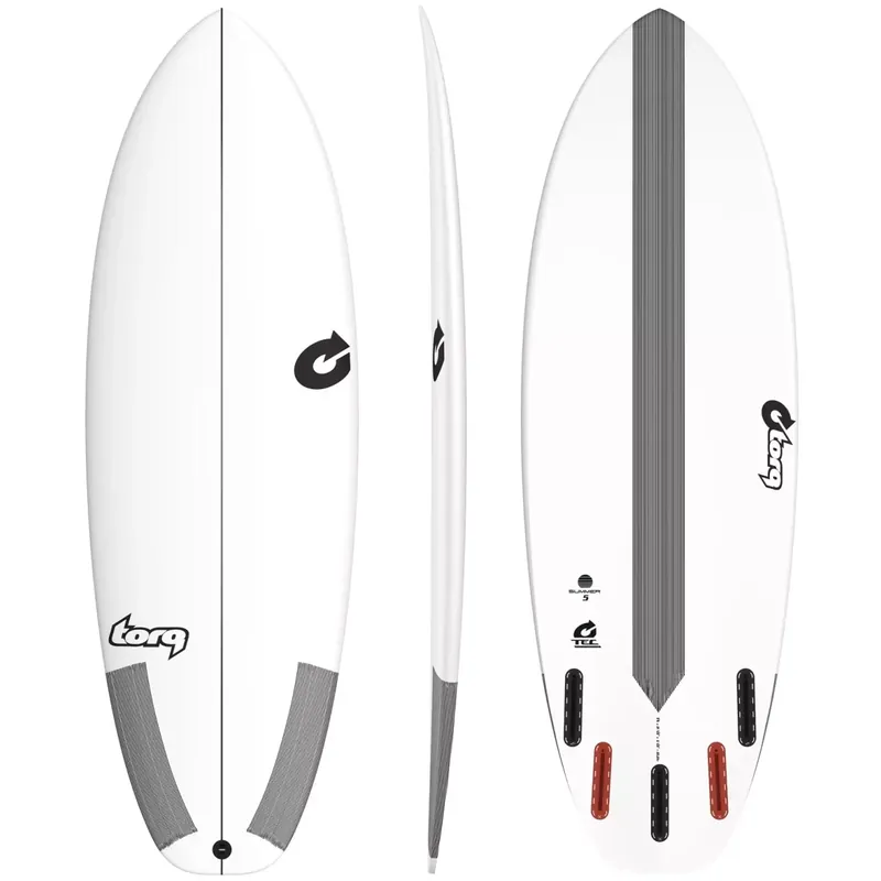 Solange Der Vorrat Reicht Surfbrett Torq Summer TEC EPOXY White