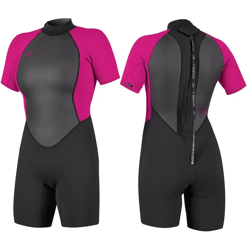 Neoprenanzug ONeill Reactor 2mm Womens Black/Berry Nur Heute