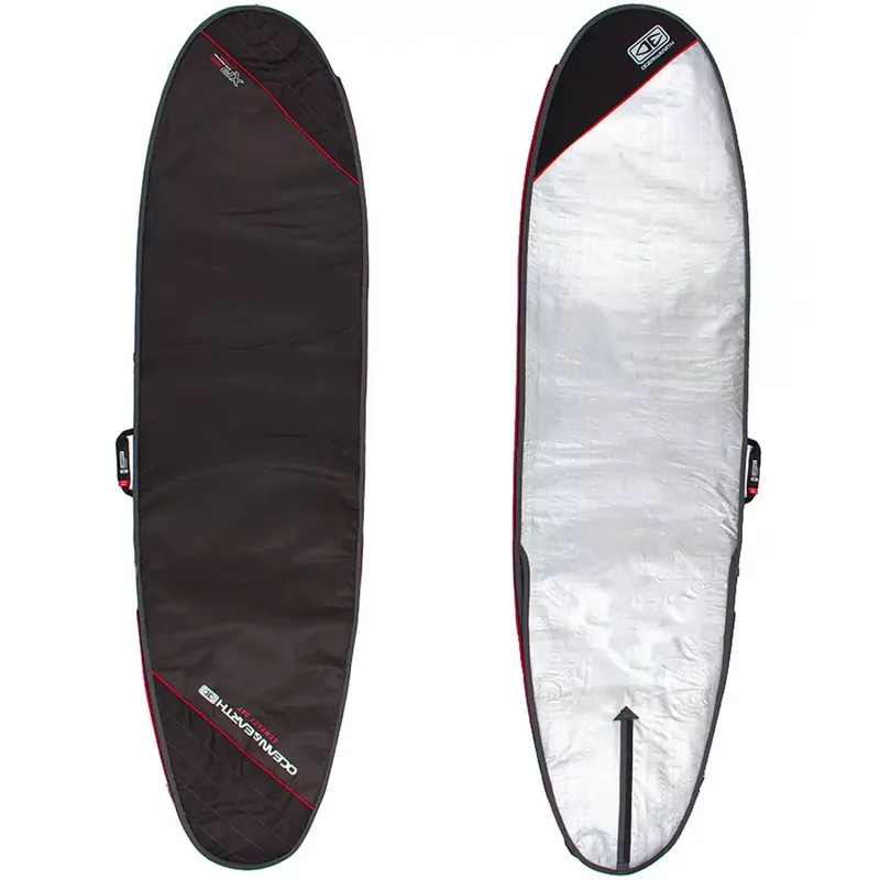 boardbag Ocean & Earth Compact Day Longboard Black/Red Heißes Angebot
