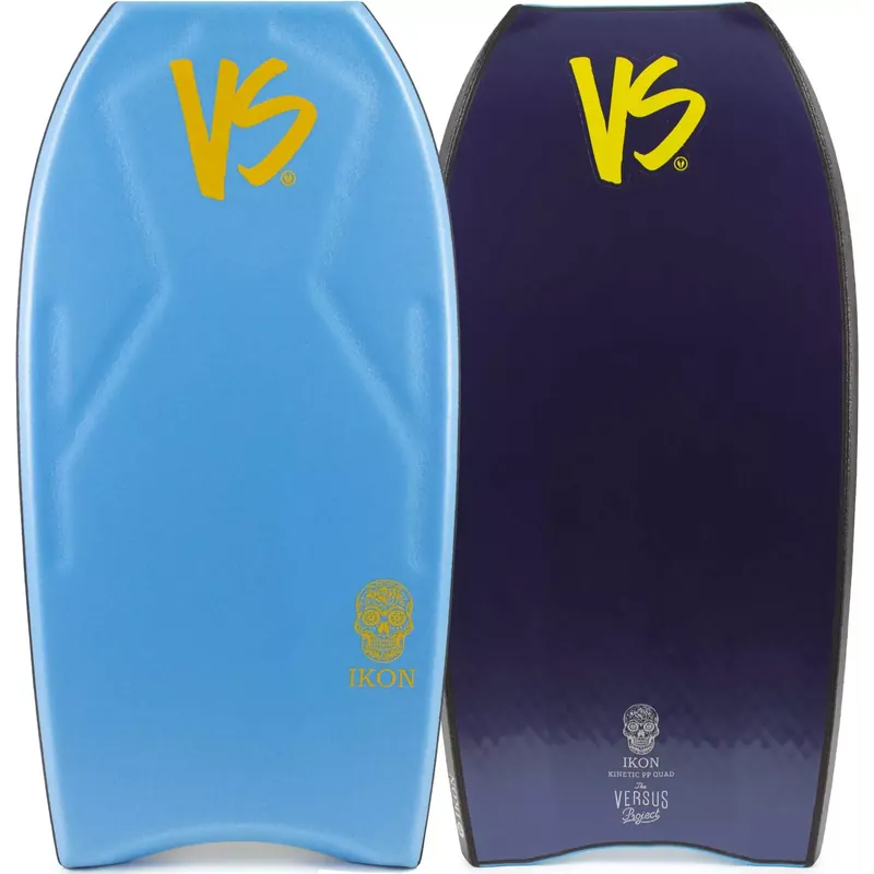 Bodyboard Versus Ikon Kinetic PP Concave Aqua/Metalic Dark grey Kracherpreis