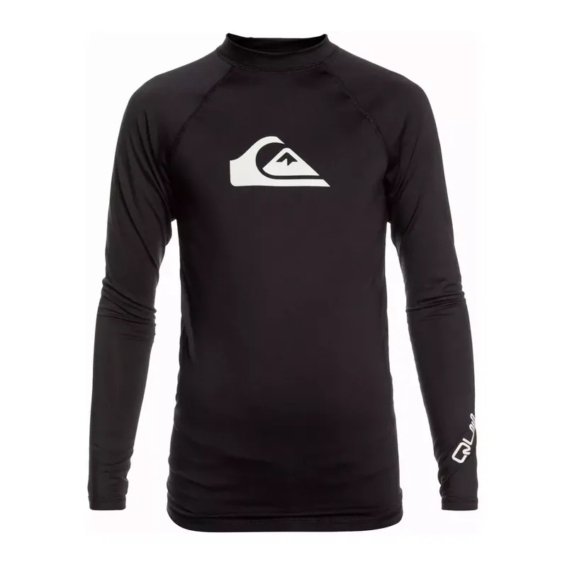 Kracherpreis Quiksilver Lycra All Time LS Junior Black