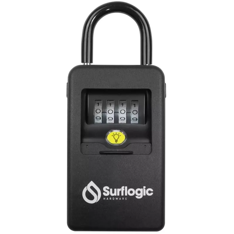 Von hinten beleuchtetes Vorhängeschloss für Autoschlüssel Surf Logic Led Light Preisknaller