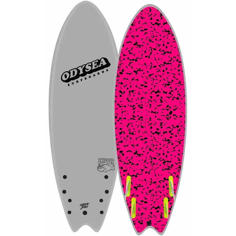 Surfbrett softboard Catch Surf Skipper Quad Cool Grey Top-Angebot