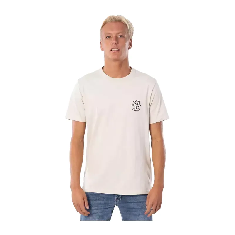 Garantierte Lieferung T-Shirt Rip Curl Searchers crafte Bone