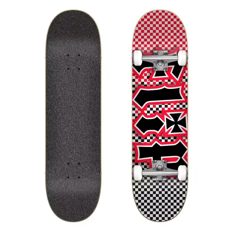 Angebot Skateboard Flip HKD Fast Times Red 7.87″ complete