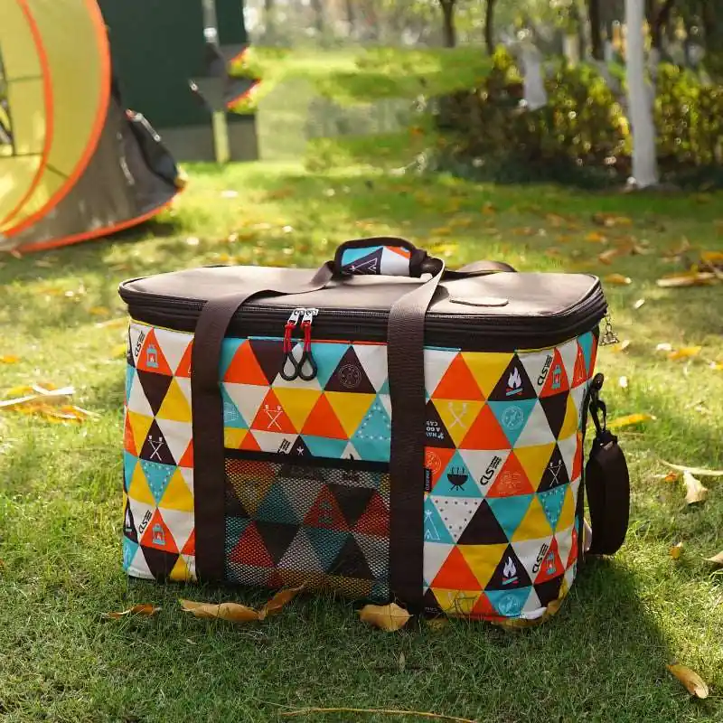 Zertifiziert Camping Picknick Tasche bunt 50-60 Liter