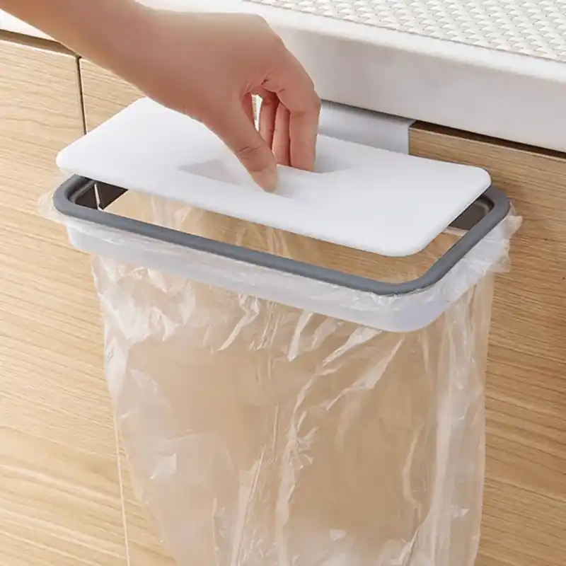 Must-Have Flexibler Mülltüten Halter, Abfalleimer, Müllbeutelhalter mit Deckel für Wohnmobil