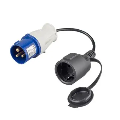 Origin Outdoors Adapter CEE --> Schuko - Stecker - 0,35 m oder 1,50 m Neu Im Sortiment